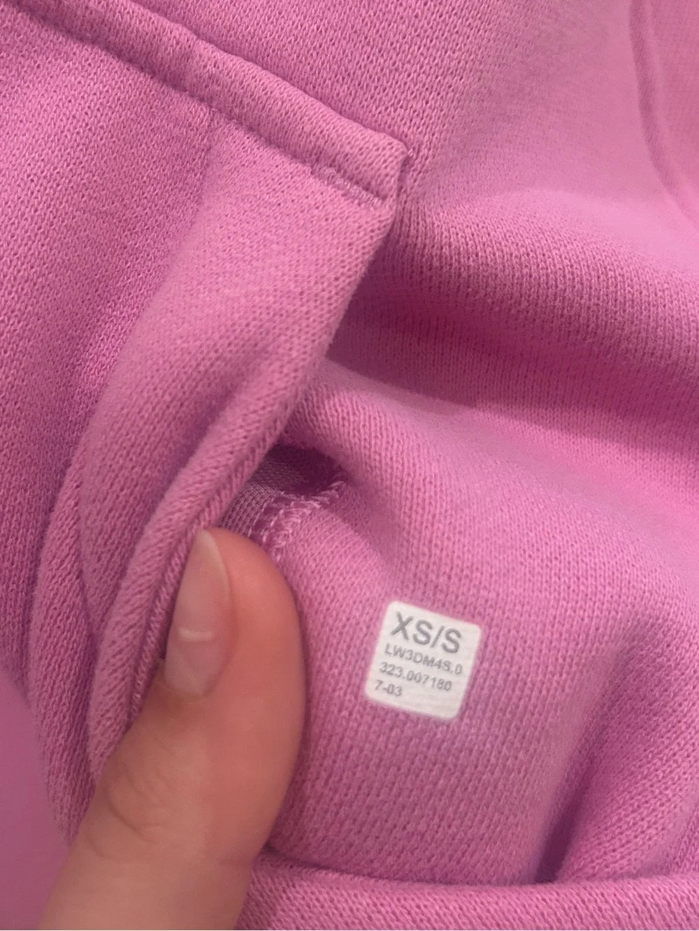 Lululemon Scuba Oversized Half-Zip Hoodie - Dahlia Mauve, XS/S